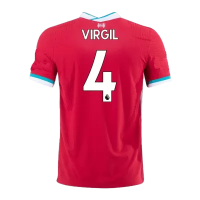 Virgil Van Dijk #4 New Liverpool Jersey 2020/21 Home Soccer Shirt - camisetasdefutbol