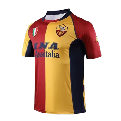 Vintage Roma Jersey 2001/02 Third Away Soccer Shirt - camisetasdefutbol