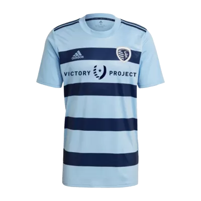 New Sporting Kansas City Jersey 2021 Home Soccer Shirt Authentic Version - camisetasdefutbol