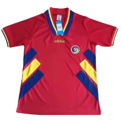 Vintage Romania Jersey 1994 Away Soccer Shirt - camisetasdefutbol