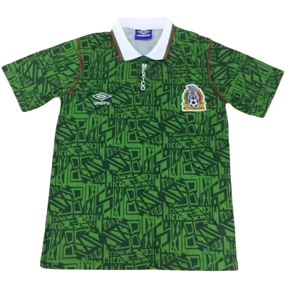 Vintage Mexico Jersey 1994 Home Soccer Shirt - camisetasdefutbol