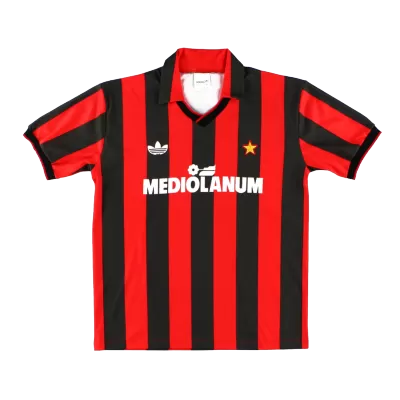 Vintage AC Milan Jersey 1991/92 Home Soccer Shirt - camisetasdefutbol