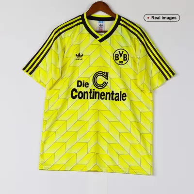 Vintage Borussia Dortmund Jersey 1988 Home Soccer Shirt - camisetasdefutbol