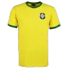 Vintage Brazil Jersey 1970 Home Soccer Shirt - camisetasdefutbol