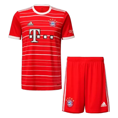 New Bayern Munich Soccer Kit 2022/23 Home (Shirt+Shorts) 
 - camisetasdefutbol