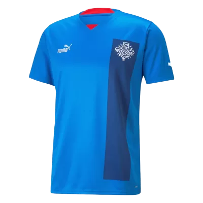 New Iceland Jersey 2022 Home Soccer Shirt World Cup - camisetasdefutbol