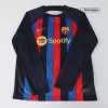 New Barcelona Jersey 2022/23 Home Soccer Long Sleeve Shirt - camisetasdefutbol