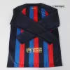 New Barcelona Jersey 2022/23 Home Soccer Long Sleeve Shirt - camisetasdefutbol