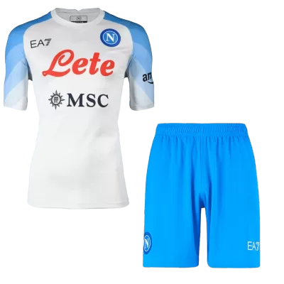 New Napoli Soccer Kit 2022/23 Away (Shirt+Shorts) - camisetasdefutbol