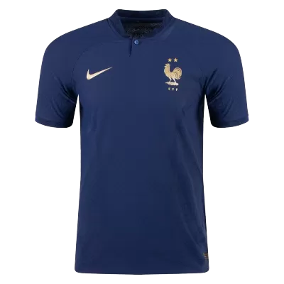 New France Jersey 2022 Home Soccer Shirt World Cup Authentic Version - camisetasdefutbol