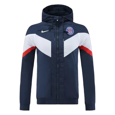 New PSG Windbreaker 2022/23 Navy&White - camisetasdefutbol