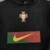 New Portugal Sweater Hoodie 2022/23 Black - camisetasdefutbol