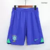 Brazil Home Soccer Shorts 2022 - camisetasdefutbol