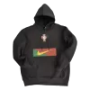 New Portugal Sweater Hoodie 2022/23 Black - camisetasdefutbol