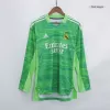 New Real Madrid Jersey 2021/22 Soccer Long Sleeve Shirt Goalkeeper - camisetasdefutbol