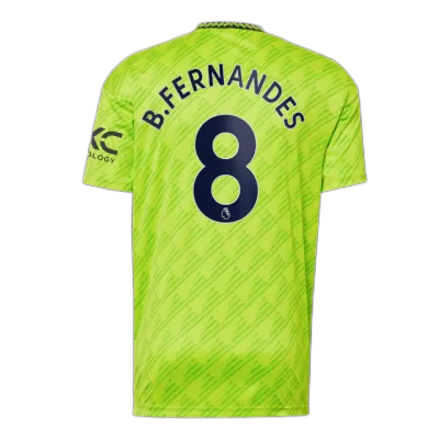 B.FERNANDES #8 New Manchester United Jersey 2022/23 Third Away Soccer Shirt - camisetasdefutbol