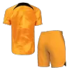 New Netherlands World Cup Soccer Kit 2022 Home (Shirt+Shorts) - camisetasdefutbol