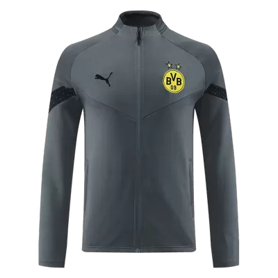 New Borussia Dortmund Training Jacket 2022/23 Gray - camisetasdefutbol