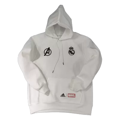 New Real Madrid Sweater Hoodie 2022/23 White - camisetasdefutbol