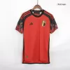 New Belgium Jersey 2022 Home Soccer Shirt World Cup Authentic Version - camisetasdefutbol