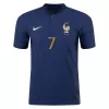 GRIEZMANN #7 New France Jersey 2022 Home Soccer Shirt World Cup Authentic Version - camisetasdefutbol