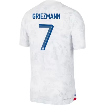 GRIEZMANN #7 New France Jersey 2022 Away Soccer Shirt World Cup Authentic Version - camisetasdefutbol