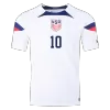 PULISIC #10 New USA Jersey 2022 Home Soccer Shirt World Cup Authentic Version - camisetasdefutbol