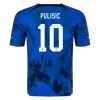 PULISIC #10 New USA Jersey 2022 Away Soccer Shirt World Cup Authentic Version - camisetasdefutbol