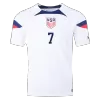 REYNA #7 New USA Jersey 2022 Home Soccer Shirt World Cup Authentic Version - camisetasdefutbol