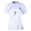 GRIEZMANN #7 New France Jersey 2022 Away Soccer Shirt Women World Cup - camisetasdefutbol