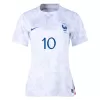 MBAPPE #10 New France Jersey 2022 Away Soccer Shirt Women World Cup - camisetasdefutbol