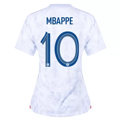 MBAPPE #10 New France Jersey 2022 Away Soccer Shirt Women World Cup - camisetasdefutbol