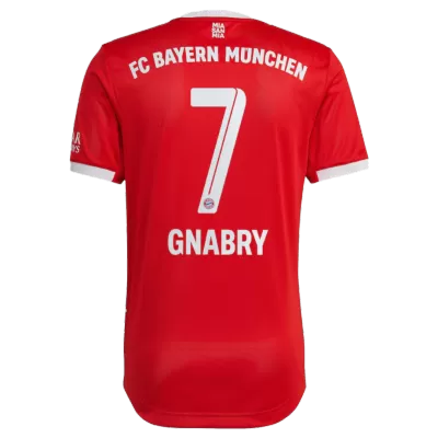 GNABRY #7 New Bayern Munich Jersey 2022/23 Home Soccer Shirt Authentic Version - camisetasdefutbol