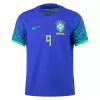 RICHARLISON #9 New Brazil Jersey 2022 Away Soccer Shirt Authentic Version - camisetasdefutbol