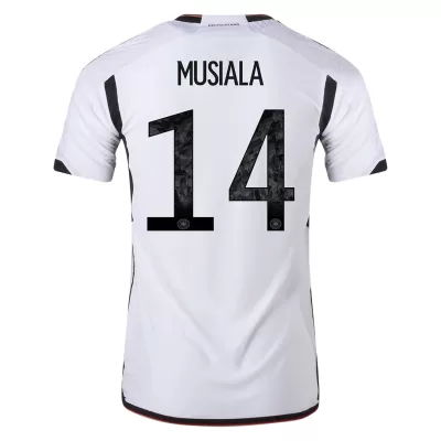 MUSIALA #14 New Germany Jersey 2022 Home Soccer Shirt World Cup Authentic Version - camisetasdefutbol