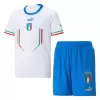 Italy Kids Kit 2022 Away (Shirt+Shorts) - camisetasdefutbol