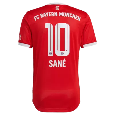 SANÉ #10 New Bayern Munich Jersey 2022/23 Home Soccer Shirt Authentic Version - camisetasdefutbol