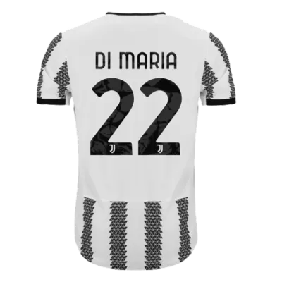 DI MARIA #22 New Juventus Jersey 2022/23 Home Soccer Shirt Authentic Version - camisetasdefutbol