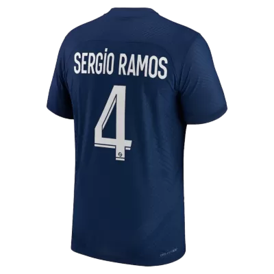 SERGIO RAMOS #4 New PSG Jersey 2022/23 Home Soccer Shirt Authentic Version - camisetasdefutbol