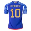 MINAMINO #10 New Japan Jersey 2022 Home Soccer Shirt World Cup - camisetasdefutbol