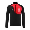 New South Korea Training Jacket 2022/23 Black&Red - camisetasdefutbol