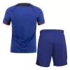 New Netherlands World Cup Soccer Kit 2022 Away (Shirt+Shorts) - camisetasdefutbol