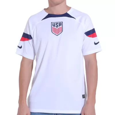 New USA Jersey 2022 Home Soccer Shirt World Cup - camisetasdefutbol