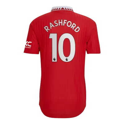 RASHFORD #10 New Manchester United Jersey 2022/23 Home Soccer Shirt Authentic Version - camisetasdefutbol