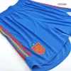 Spain Away Soccer Shorts 2022 - camisetasdefutbol