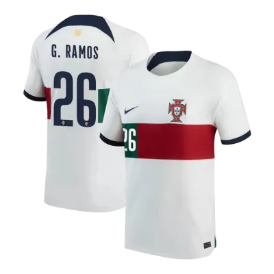 G.RAMOS #26 New Portugal Jersey 2022 Away Soccer Shirt World Cup - camisetasdefutbol