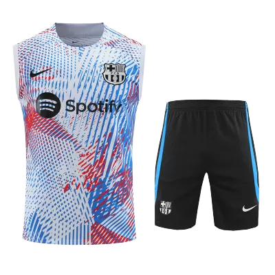 New Barcelona Soccer Kit 2022/23 - Sleeveless Top - camisetasdefutbol