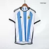 MESSI #10 New Argentina Three Stars Jersey 2022 Home Soccer Shirt World Cup - camisetasdefutbol