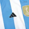 Argentina Kids Kit 2022 Home (Shirt+Shorts) - Three Stars Version - camisetasdefutbol