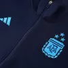 New Argentina Training Kit (Top+Pants) 2022 Royal Blue - Three Stars - camisetasdefutbol